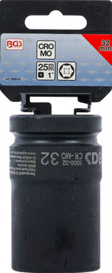 IMPACT SOCKET HEXAGON, DEEP | 25 MM (1") DRIVE | 32 MM (5500-32)