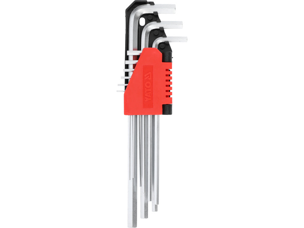 HEX KEY SET 9PCS 1.5-10MM LONG (YT-0501)