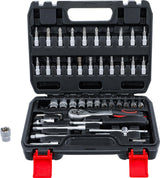 SOCKET SET | 6.3 MM (1/4") DRIVE | 46 PCS. (2142)