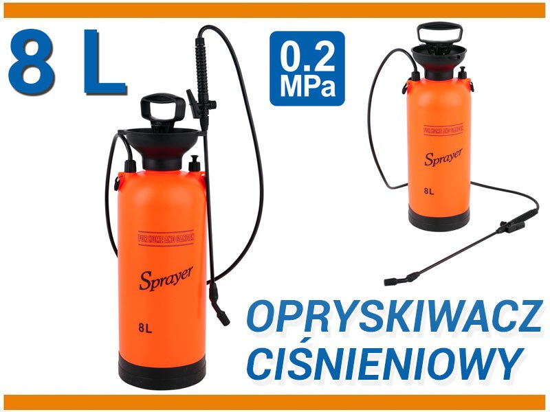 PRESSURE MANUAL SPRAYER, 8L (89519)