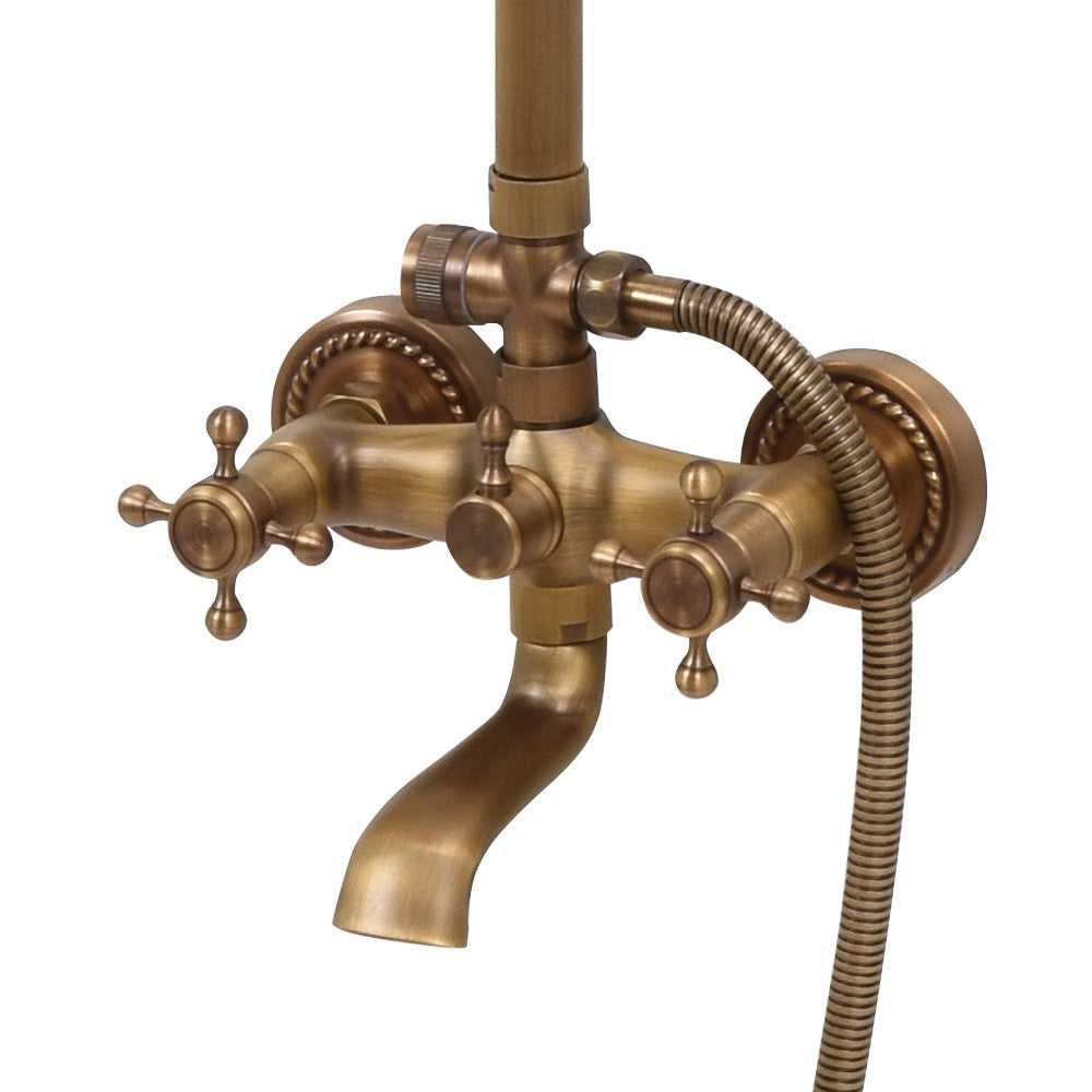 SHOWER COLUMN RETRO BRONZE 1 (75829)