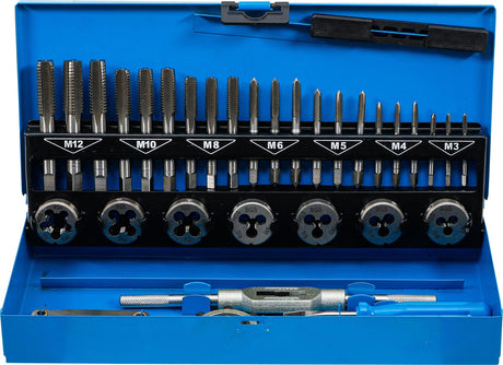 TAP AND DIE SET | M3 - M12 | 32 PCS. (1925)
