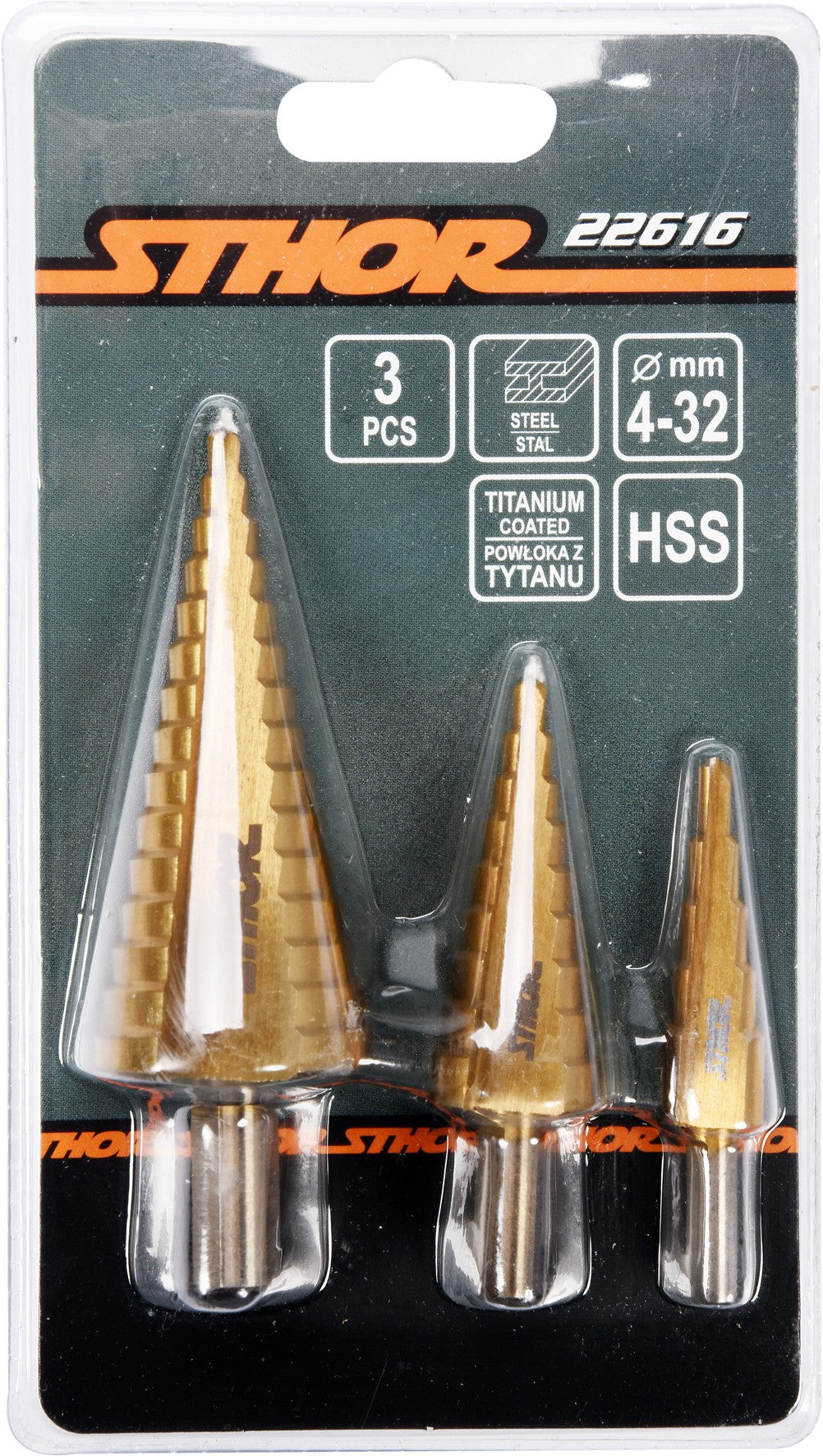 3PCS STEP DRILLS (22616)