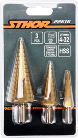 3PCS STEP DRILLS (22616)