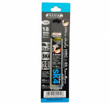 SNAP-OFF BLADES FOR KNIVES | EXTRA SHARP | SK4 STEEL | 18 MM | 10 PCS. (L-100A)