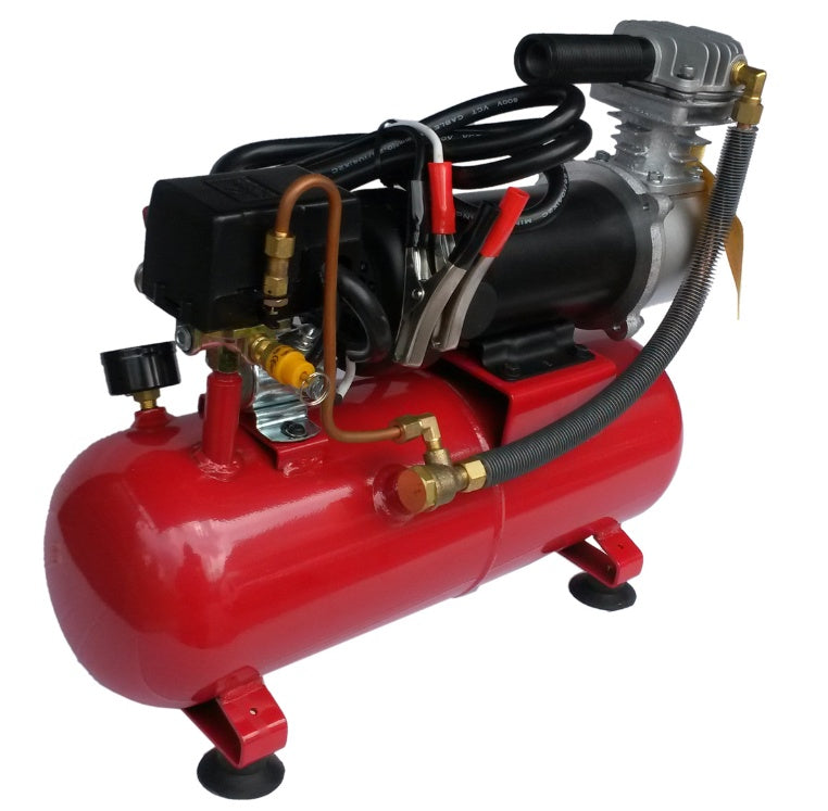 AIR COMPRESSOR 12V, 8BAR, 112 L/MIN, 8L "STAHLBERG" (LDC12-8)