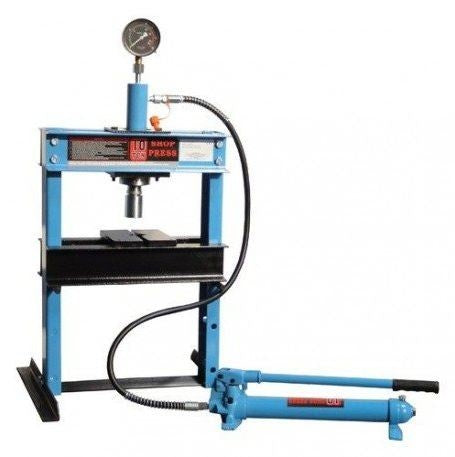 HYDRAULIC PRESS WITH PRESSURE GAUGE | BENCH TYPE | 10 TON (ZX0901E-1)