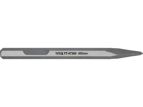 POINTED CHISEL | HEX 28 MM | 400 MM (YT-47360)