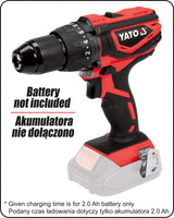 IMPACT DRILL DRIVER 18V 40NM - BODY (YT-82787)