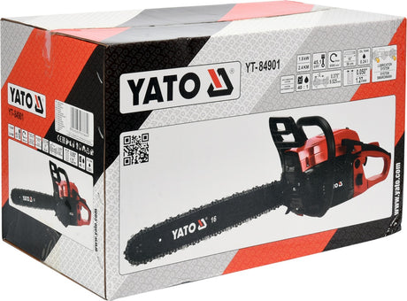 GASOLINE CHAINSAW 2,45 HP (YT-84901)