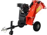 PETROL WOOD CHIPPER / GARDEN SHREDDER | DIAMETER 150 MM | 420 CM³ (YT-86158)
