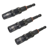 FLEX BIT HOLDERS | 0-20° | WITH MAGNET | 1/4", 3/8", 5/16" (ADA3S)