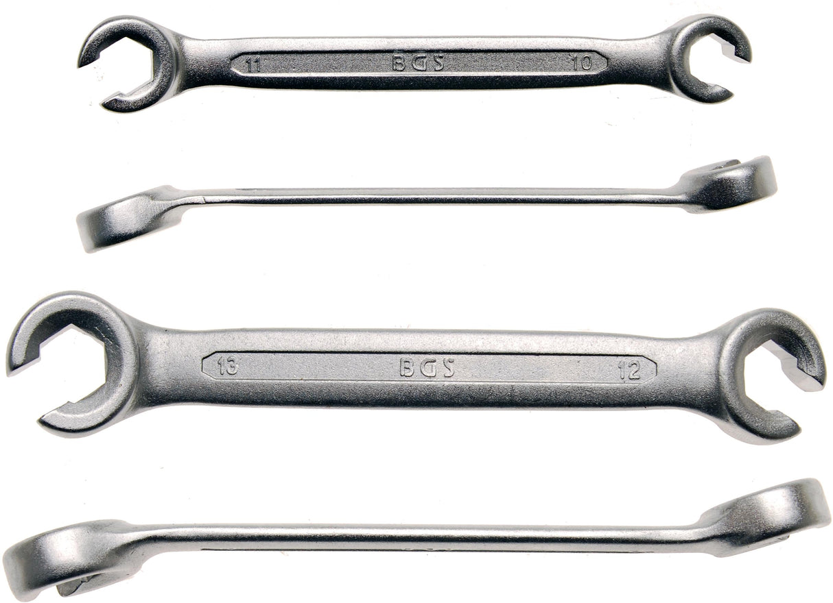 DOUBLE RING SPANNER SET, OPEN TYPE | 10 X 11 / 12 X 13 MM | 2 PCS. (1755)