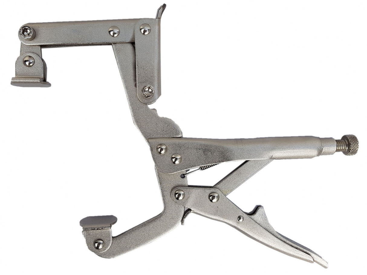 LOCKING PLIERS WITH FLAT JAWS | 4 LOCKING POINTS | 225 MM (CLP09)