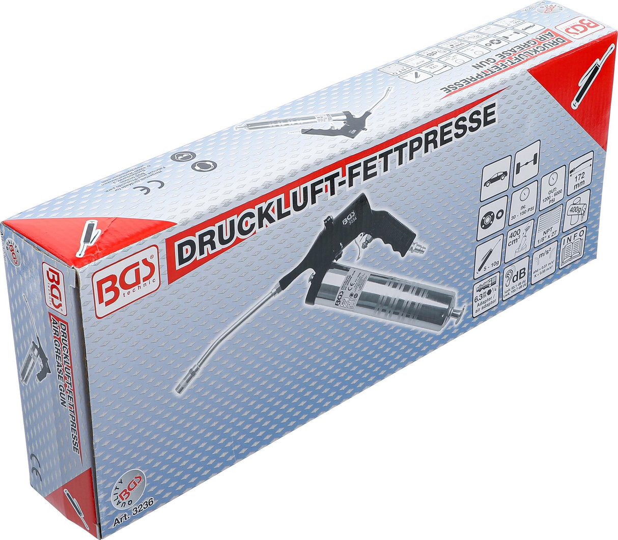 AIR GREASE GUN | 400 CM³ (3236)