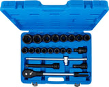IMPACT SOCKET SET | 20 MM (3/4") DRIVE | 21 PCS. (5258)