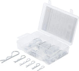SPRING SPLIT PIN ASSORTMENT | Ø 1.2 - 3.0 MM | 48 PCS. (88134)