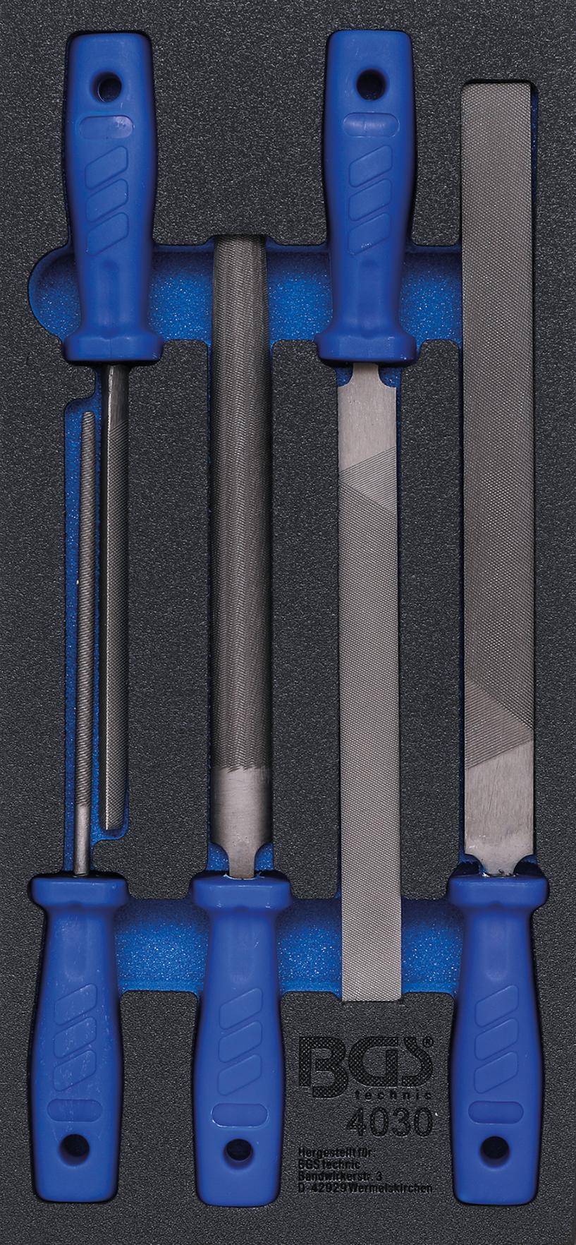 TOOL TRAY 1/3: FILE SET | 5 PCS. (4030)