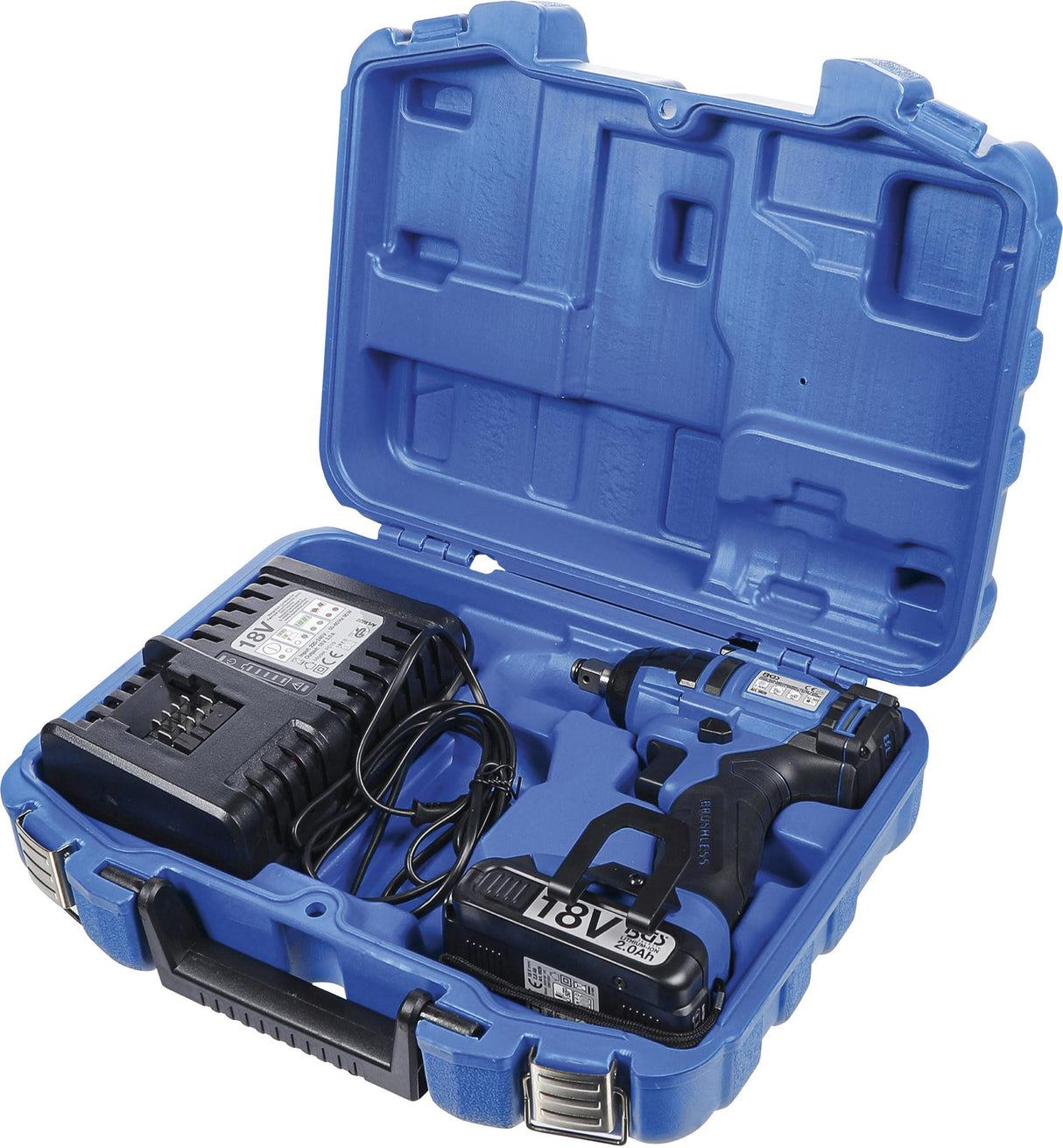 CORDLESS IMPACT WRENCH | EXTRA SHORT | 250 NM | MAX. 2.500 RPM | 18 V (9928)