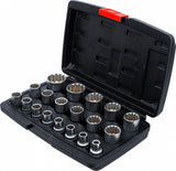 MULTI-FUNCTIONAL SOCKET SET | 12.5 MM (1/2") | 19 PCS (95101)