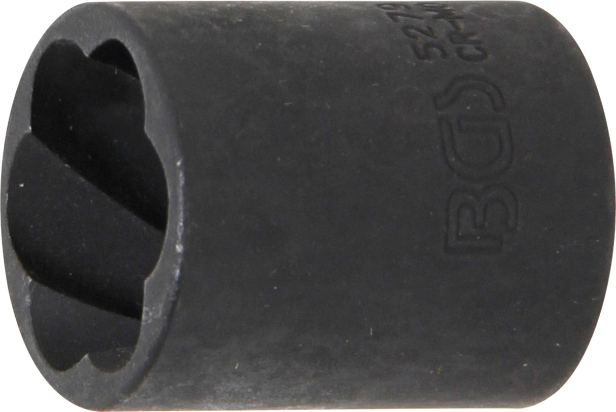 TWIST SOCKET (SPIRAL PROFILE) / SCREW EXTRACTOR | 10 MM (3/8") DRIVE | 19 MM (5279)