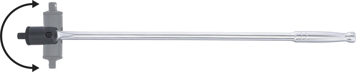 FLEXIBLE HANDLE WITH REVERSIBLE RATCHET | EXTERNAL SQUARE 12.5 MM (1/2"), 610 MM (71042)