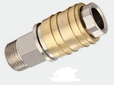 QUICK COUPLING | MALE THREAD | 1/4" (A2-M)