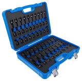IMPACT BIT SET 1/2" | Hex, Torx, Spline | 56 PCS (7298)