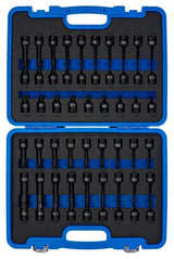 IMPACT BIT SET 1/2" | Hex, Torx, Spline | 56 PCS (7298)