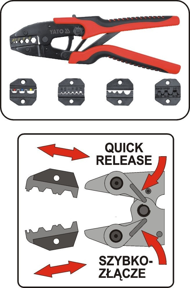CRIMPING PLIERS SET (YT-2245)
