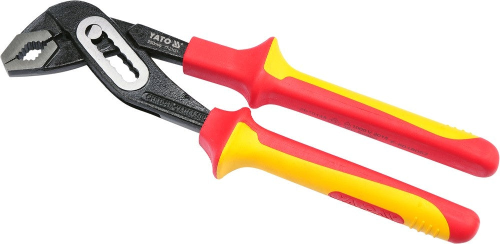 'WATER PUMP PLIERS 250MM VDE (YT-21161)