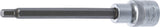 BIT SOCKET | LENGTH 140 MM | 12.5 MM (1/2") DRIVE | INTERNAL HEXAGON 6 MM (4271)