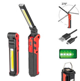 WORK LAMP RECHARGEABLE | 3W LED | 150LM + 5W COB LED | 360LM (CWL5B)