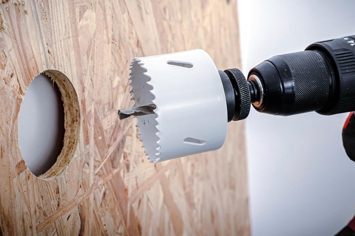 HOLE SAW HOLDER | WITH PILOT DRILL (50399)