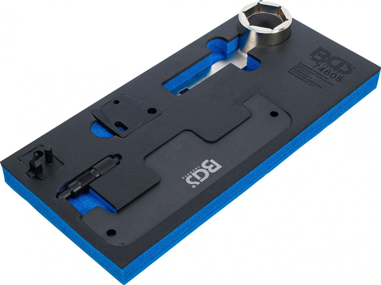 TOOL TRAY 1/3: ENGINE TIMING TOOL SET | FOR VAG / PORSCHE 6 AND 8 CYLINDER (74605)