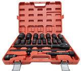 LONG IMPACT SOCKET AND WRENCH SET | CR-MO | 6-POINT | 20 MM (3/4") | 21 PCS. (SLS21A)
