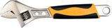 ADJUSTABLE WRENCH 250MM W/PLASTIC HANDLE (54072)