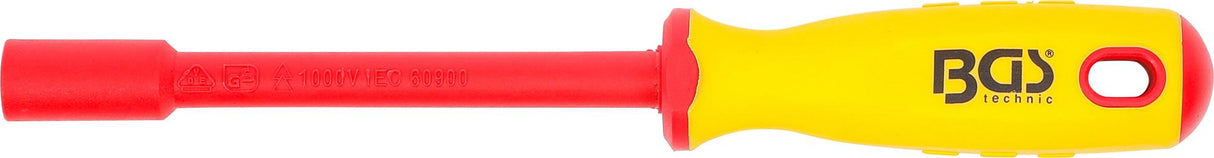 VDE SOCKET SCREWDRIVER | HEXAGON | 7 MM | BLADE LENGTH 125 MM (71087)
