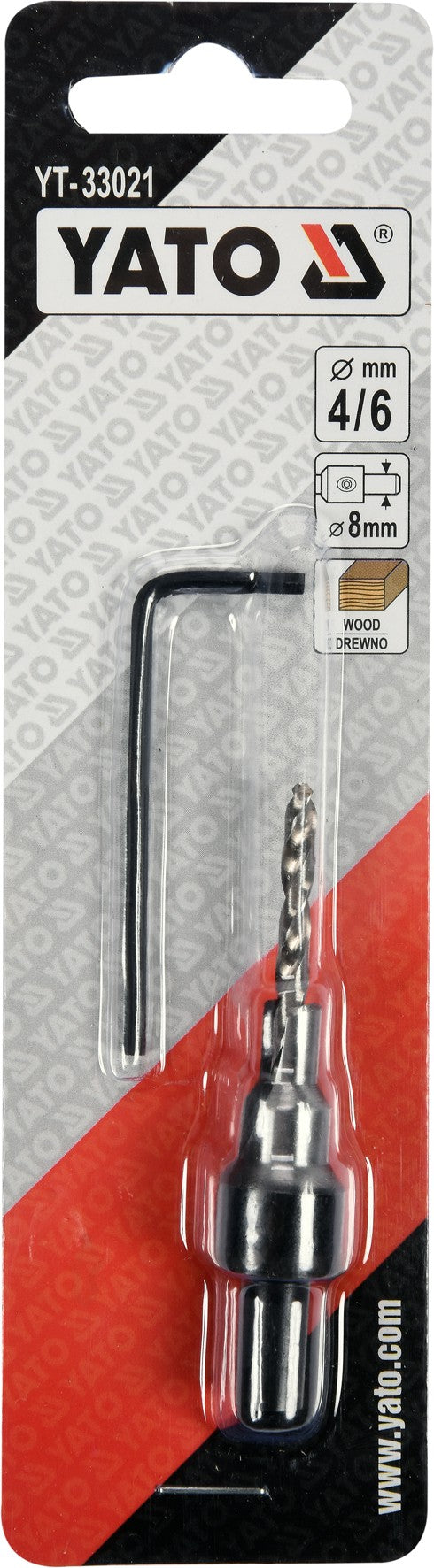 CONFIRMAT SCREW DRILL BIT 4-6MM (YT-33021)