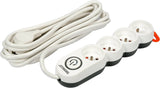 POWER STRIP W. GROUND 4S 5M (72355)