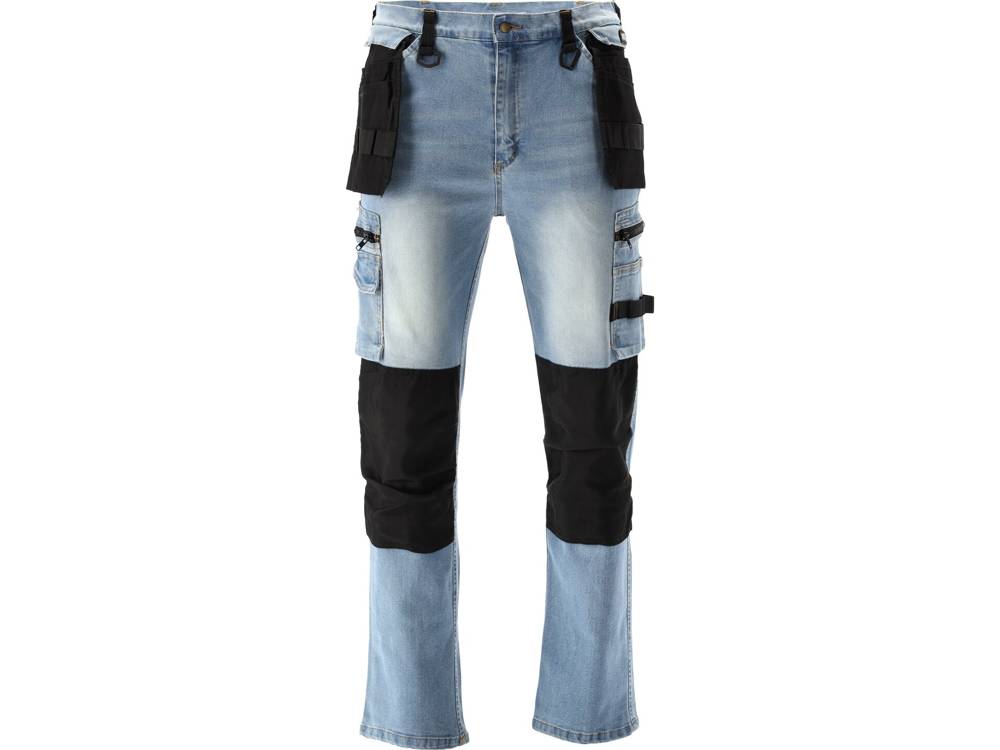 STRETCH JEANS TROUS. LIGHT BLUE S. S (YT-79070)