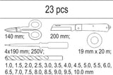TOOL SET, 23 PCS (YT-55471)