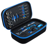 SOCKET, RATCHET, SCREWDRIVER AND BIT SET | 6.3 MM (1/4") | 26 PCS. (2098)