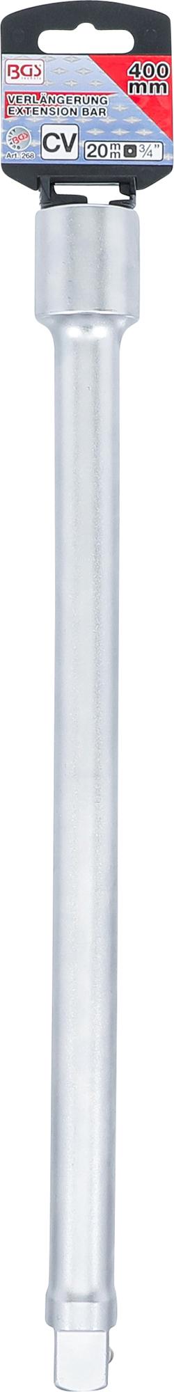 EXTENSION BAR | 20 MM (3/4") | 400 MM (268)
