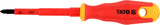 INSULATED SCREWDRIVER PZ2X100MM (YT-2826)