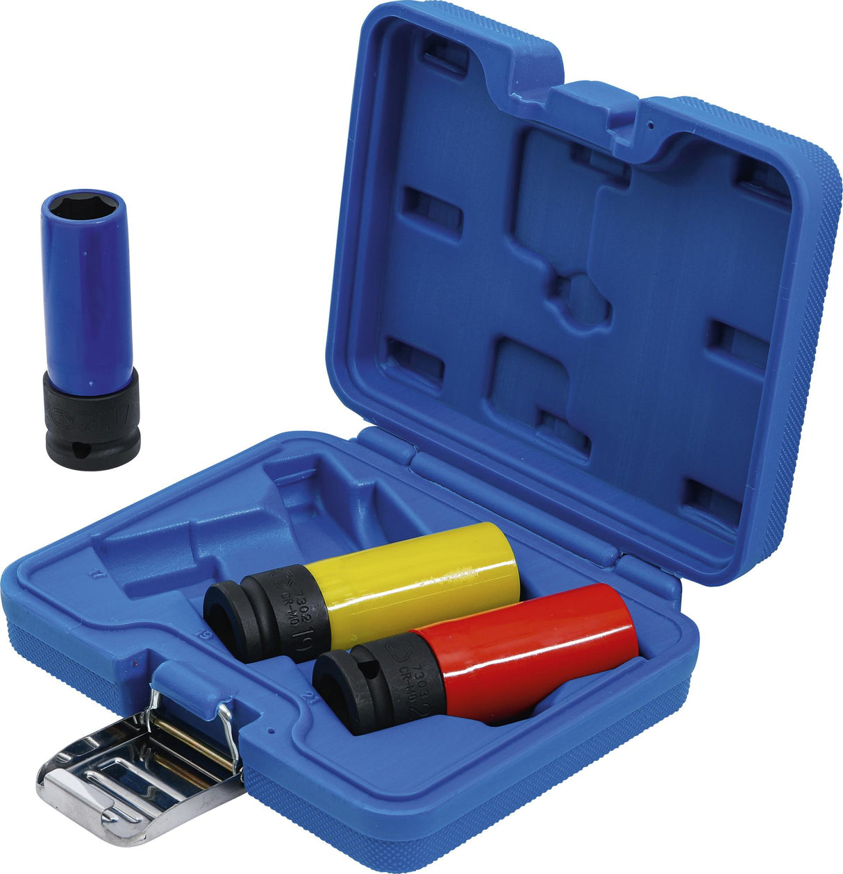 PROTECTIVE IMPACT SOCKET SET | 12.5 MM (1/2") DRIVE | 17 / 19 / 21 MM | 3 PCS. (7300)