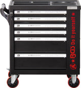 WORKSHOP TROLLEY | 6 DRAWERS | 1 SIDE DOOR | EMPTY (6055-1)