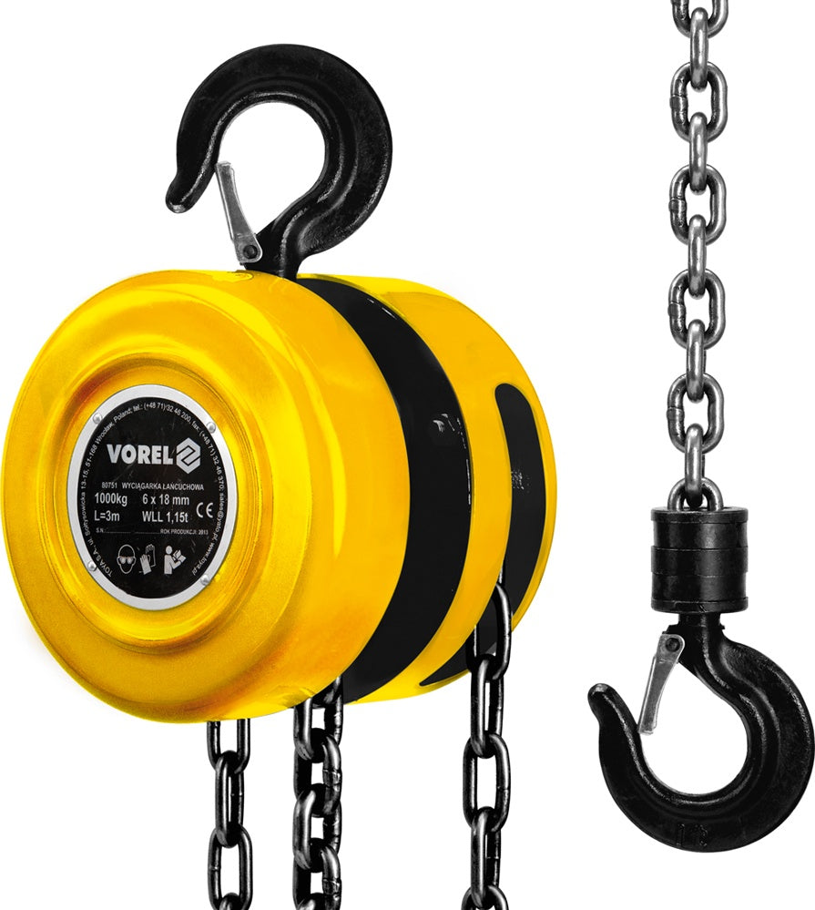 CHAIN BLOCK 1000KG (80751)