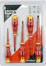INSULATED SCREWDRIVER SET 5PCS (YT-2827)