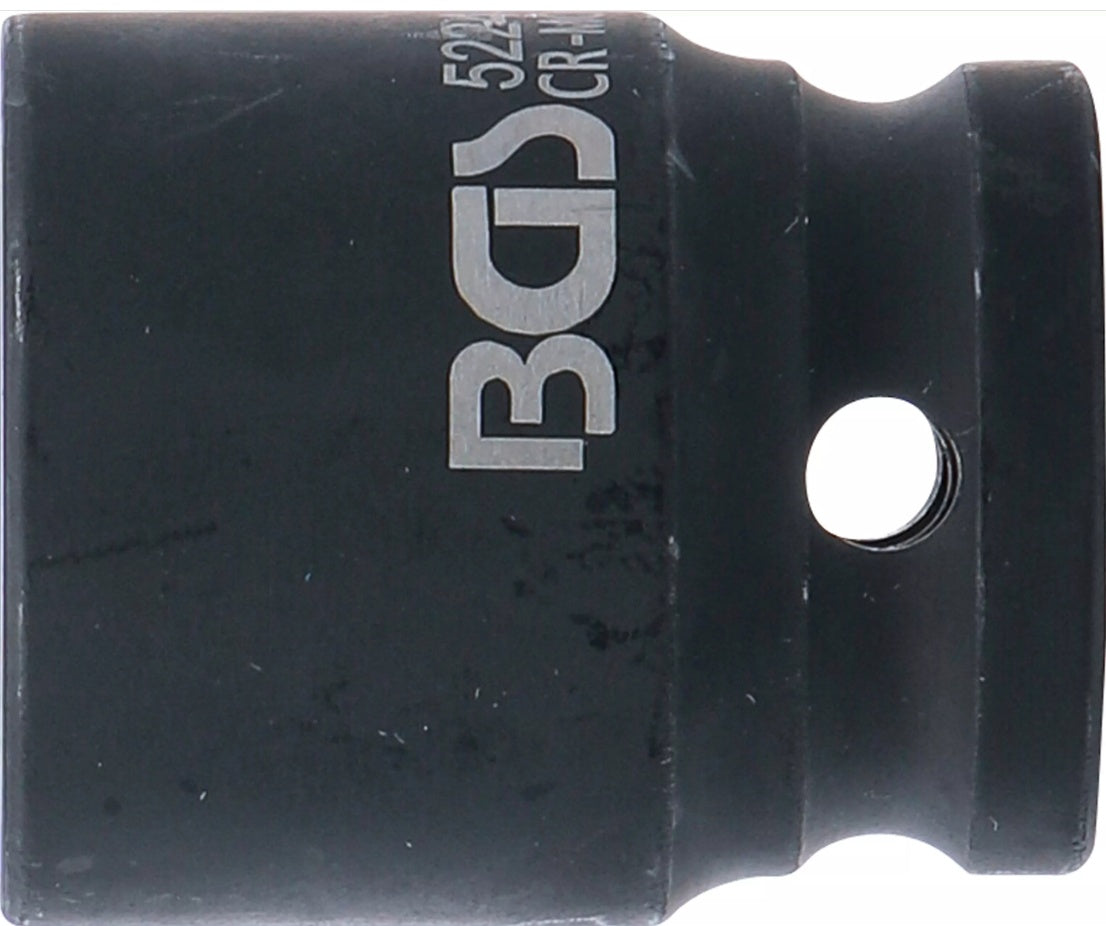 IMPACT SOCKET, HEXAGON | 12.5 MM (1/2") DRIVE | 24 MM (5224)